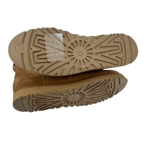 Ugg Cory Suede II Genuine Shearling Lined Boot Round Toe Chestnut Size 7.5 NWOB - Picture 9 of 10